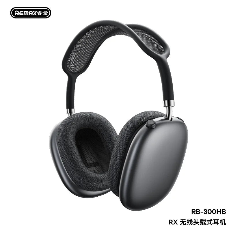 Remax Wireless Over-Ear Headphones Active Noise Cancellation (ANC) Custom Fit Long Battery Life High Quality Sound for 5.4