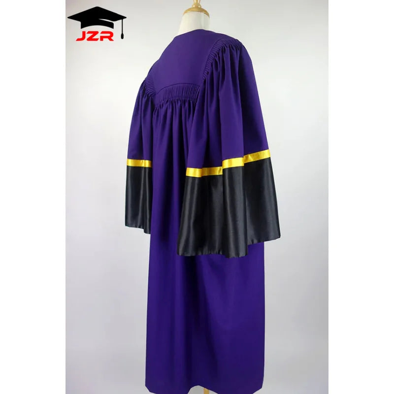 Wholesale UK University PhD Premium Quality Unisex Doctoral Robe Graduation Gown Set
