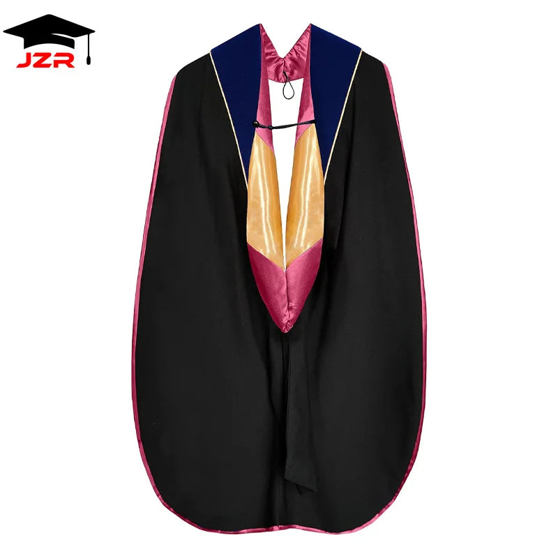 High Quality US Style Custom Doctoral Graduation Hood Scarf for Wholesale