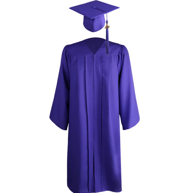 Wholesale Doctoral Graduation Kids Gown and Cap for Adults University Green Kindergarten Graduation Cap and Gown Men Adult Set