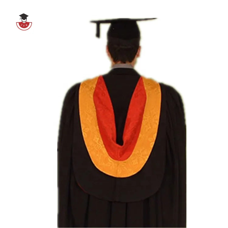 Custom Wolverhampton-Style Master's Graduation Gown