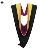 Custom Deluxe Bachelor and Master's Graduation Hood