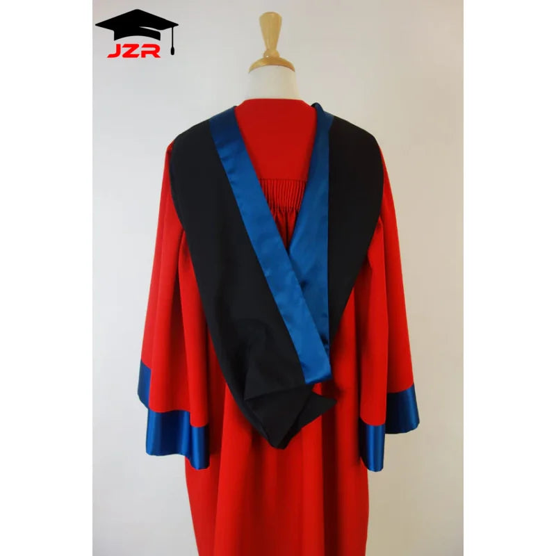 Direct Factory Wholesale University of Victoria PhD Graduation Set Doctoral Robe and Tam with Tassel