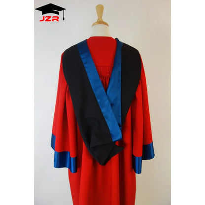 Direct Factory Wholesale University of Victoria PhD Graduation Set Doctoral Robe and Tam with Tassel