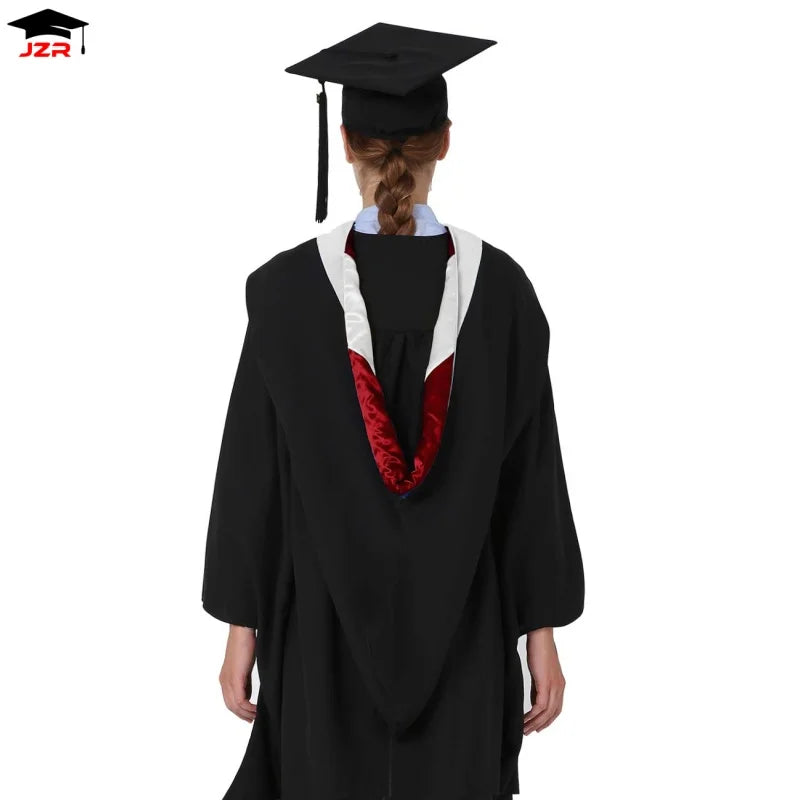 Customize Multi-Color Deluxe Master Graduation Hood Traditional Apparel Accessory for Graduation Ceremonies