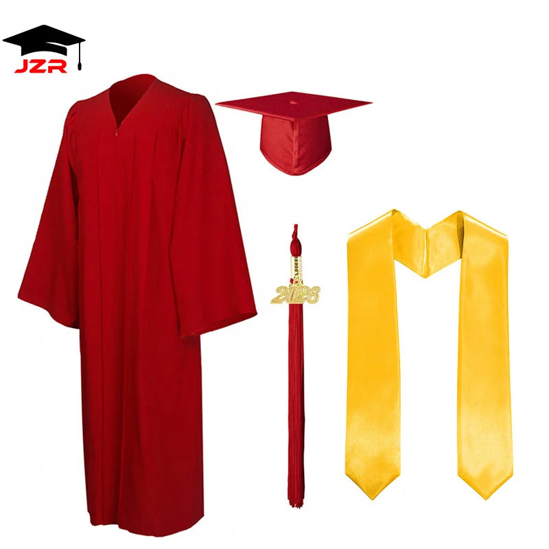 Wholesale Unisex University Academic Gown and Graduation Gown for Adults