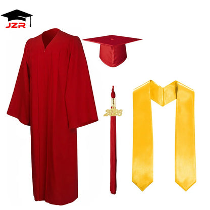 Wholesale Unisex University Academic Gown and Graduation Gown for Adults
