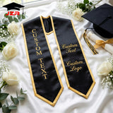 Custom Graduation Shawl with Printing and Embroidery