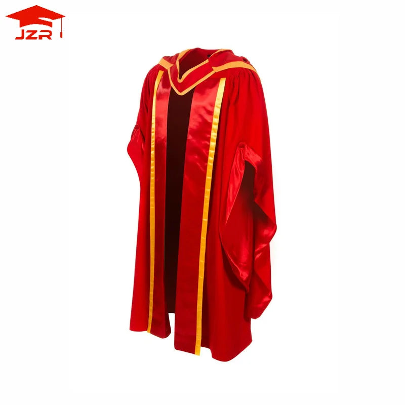 Custom AU/UK Doctoral Gown and Hood Set