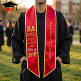Custom School Graduation Sash with Embroidery