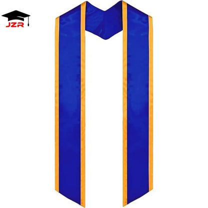 Custom Graduation Stole with Trim Blank Sublimation Graduation Stoles Custom Graduation Scarf