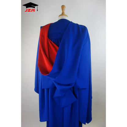 Australia University UOW Doctoral Degree Graduation Gown with Button Sleeves and Tam
