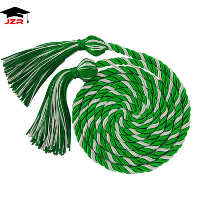 HOT JZR Wholesale Custom Color Graduation Honor Cords Tassel 100% Polyester Eco Friendly High Tenacity for Graduation Ceremony
