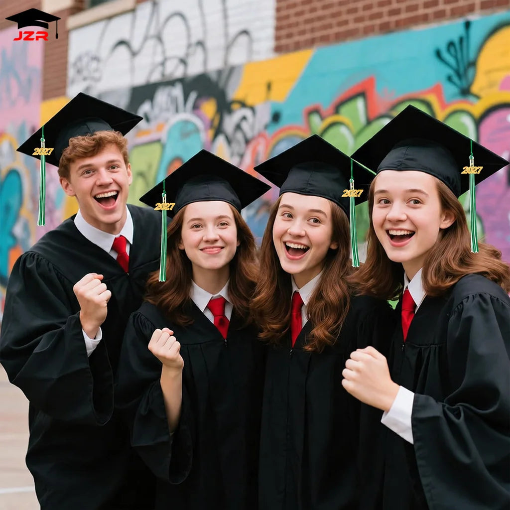 Custom Graduation Tassels with 2027 Year Charm