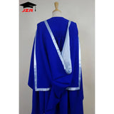 Custom Canberra-Style Royal Blue PhD Regalia Set