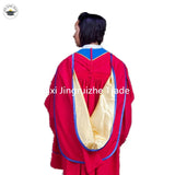 Custom Canadian University Graduation Gown, Hood and Cap