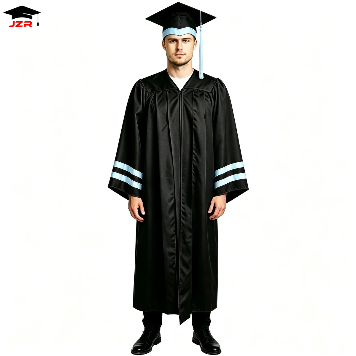 Factory Outlet OEM Graduation Gown and Cap Graduation Robe Cap for Graduation Ceremony