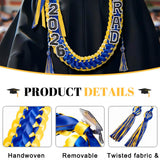 Custom Hand-Braided Graduation Ribbon Lei