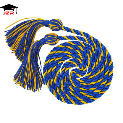 HOT JZR Factory Direct Custom Graduation Honor Cords Tassel Multiple Colors 100% Polyester Durable Eco Friendly for Graduation