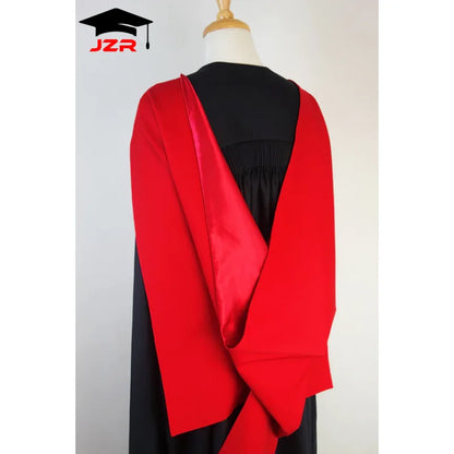 Wholesale Customized the University of Adelaide Doctoral Degree Graduation Gown with Button Sleeves and Hood