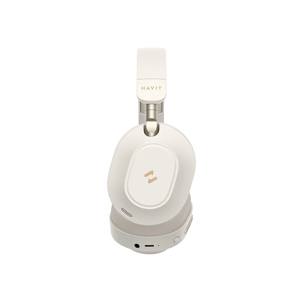 H668BT Auriculares Over-Ear Dual Device Connection 80H Battery Type-C Active Noise Cancelling Wireless Headphones Headset