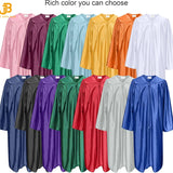 Custom Shiny Graduation Gown, Cap and Tassel Set