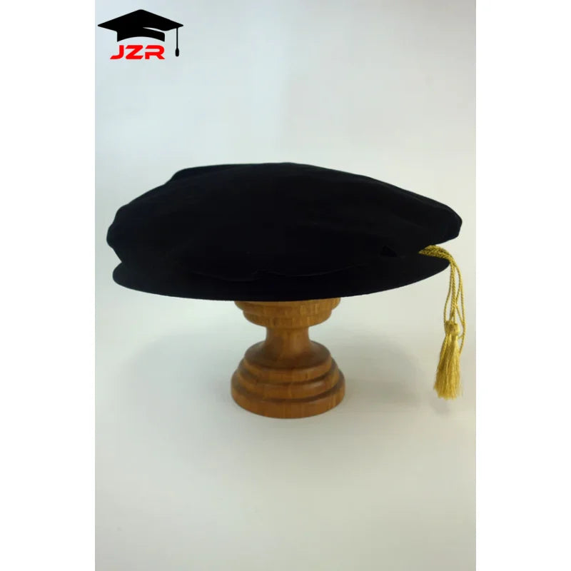 Custom University of Leeds PhD Graduation Cap Gown and Doctoral Academic Graduation Hood Set