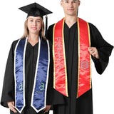 Custom Graduation Stole with Trim