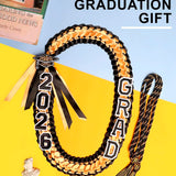 Custom Hand-Knitted Double-Braided Graduation Lei