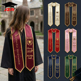 Custom Embroidered Graduation Shawl for Colleges