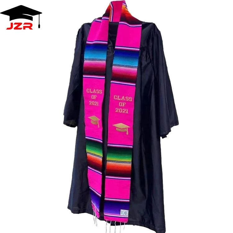2026 Factory Made Graduation Stole Custom Graduation Stoles Sublimation Graduation Stole