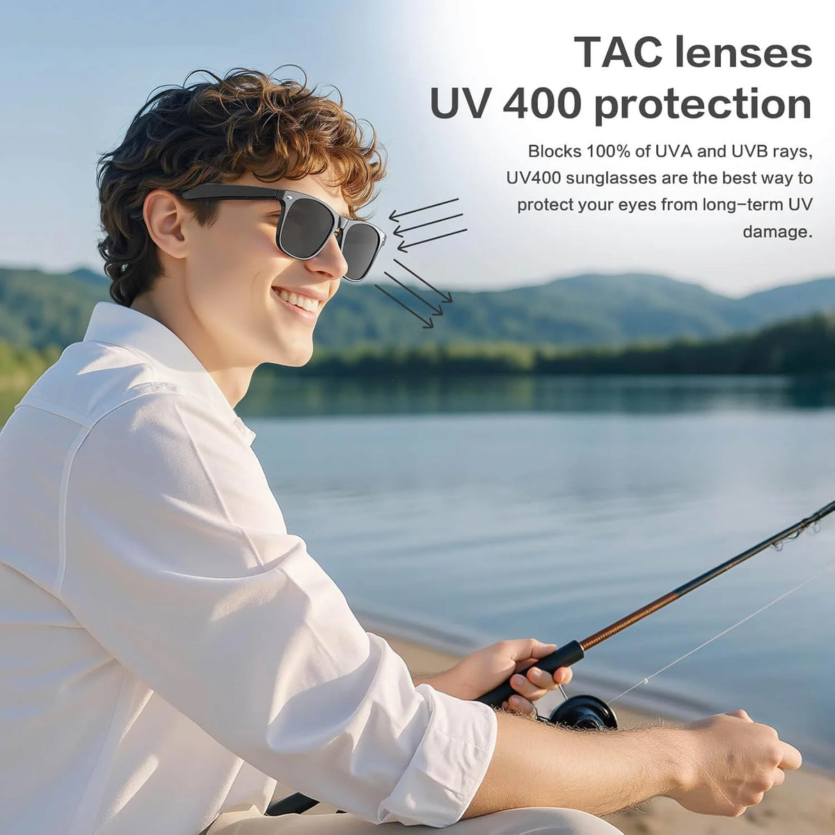 New Dual Camera AI Translation Smart Sunglasses 1200P Photo/Video Recording IPX-6 Waterproof WiFi/5G Voice Assistant for Men