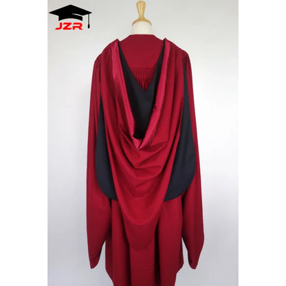 Customized Curtin University Doctoral Degree Gown UK University Master Phd Academic Graduation Cap Gown