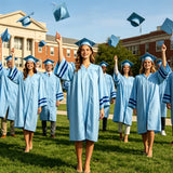 Custom Academic Graduation Gown with Logo
