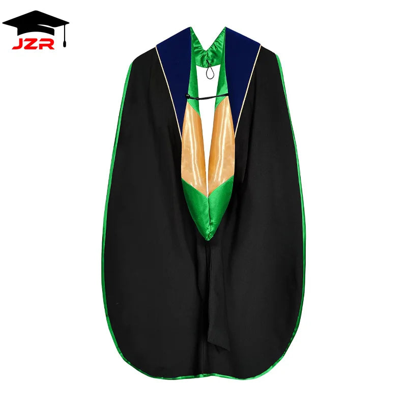 High Quality US Style Custom Doctoral Graduation Hood Scarf for Wholesale