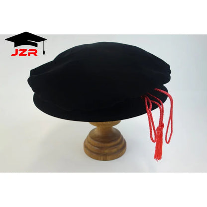 Wholesale Factory UK University Graduation Gown Australia Doctoral Gown & Hood Set with Beefeater Tams