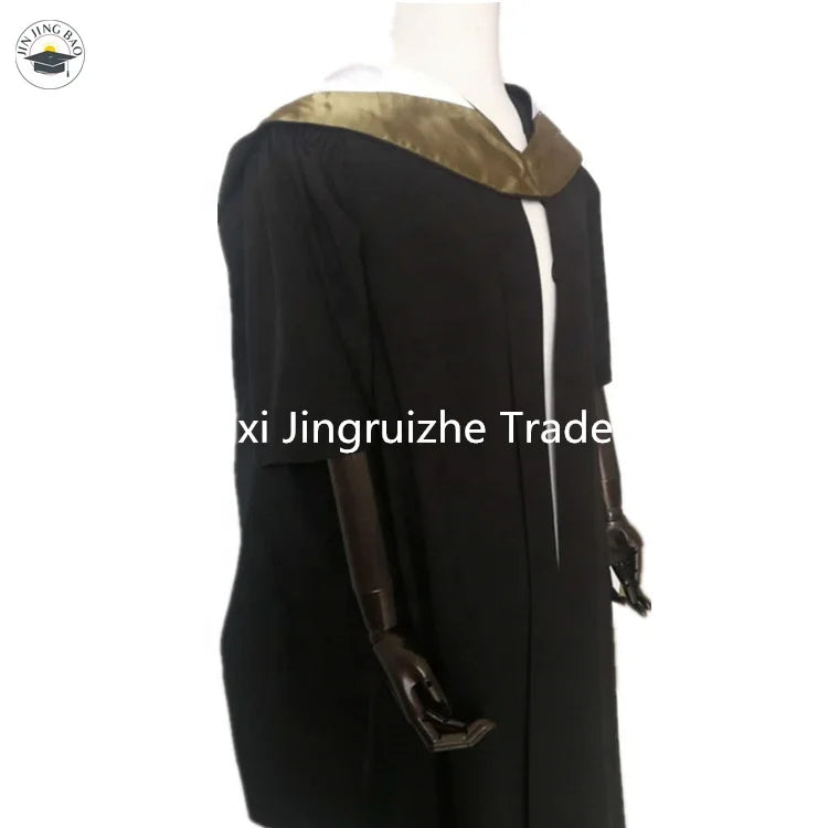 Graduation Gown Professional Manufacturer Customized the University of Edinburgh Bachelor Graduation Gown