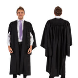 Custom Matte Graduation Gown, Cap and Stole Set