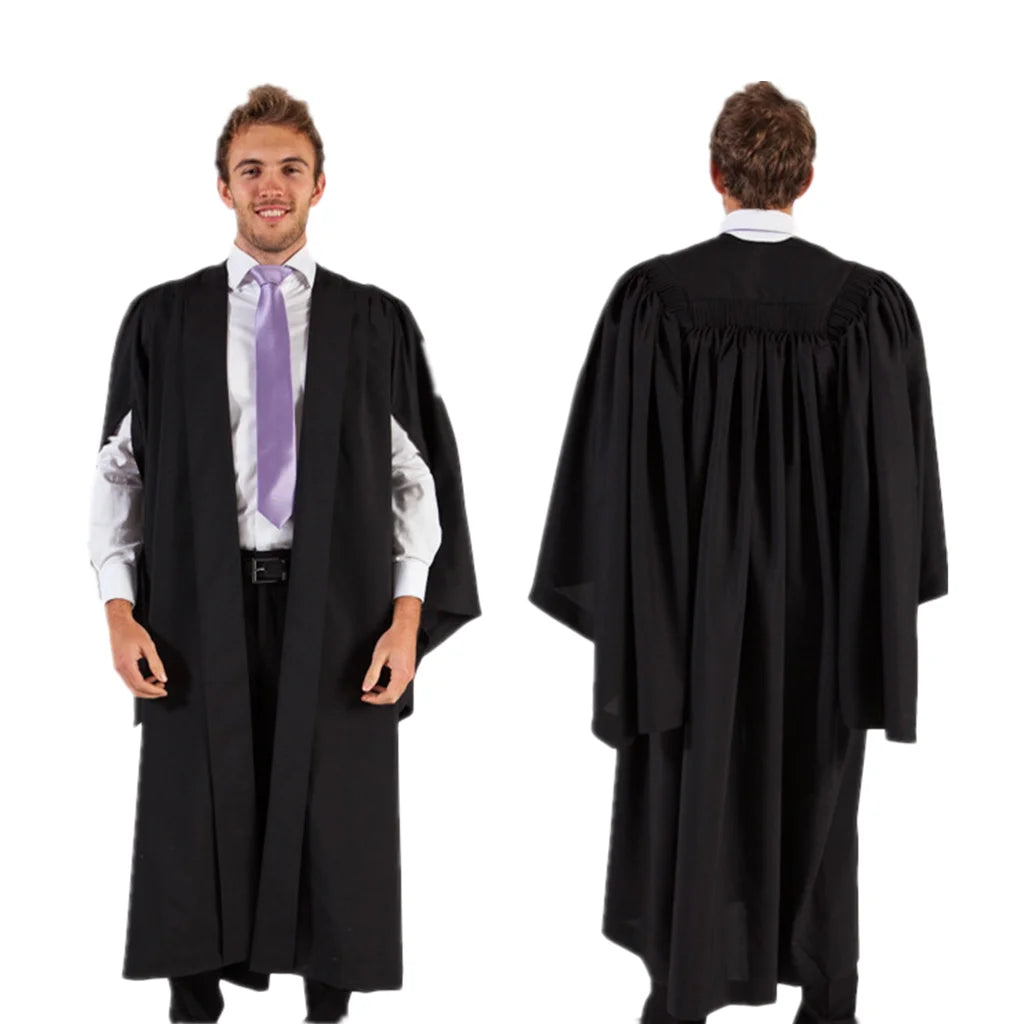 Custom Matte Graduation Gown, Cap and Stole Set