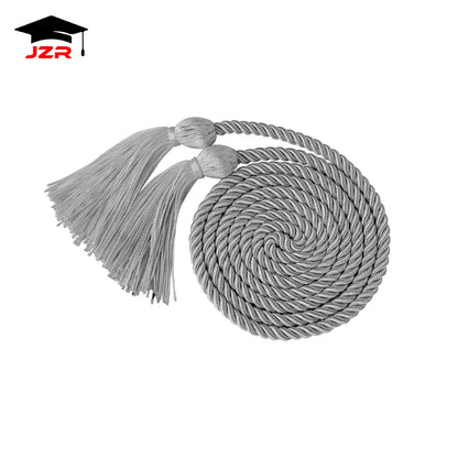 HOT JZR Wholesale Custom Color Graduation Honor Cords Tassel 100% Polyester Eco Friendly High Tenacity for Graduation Ceremony