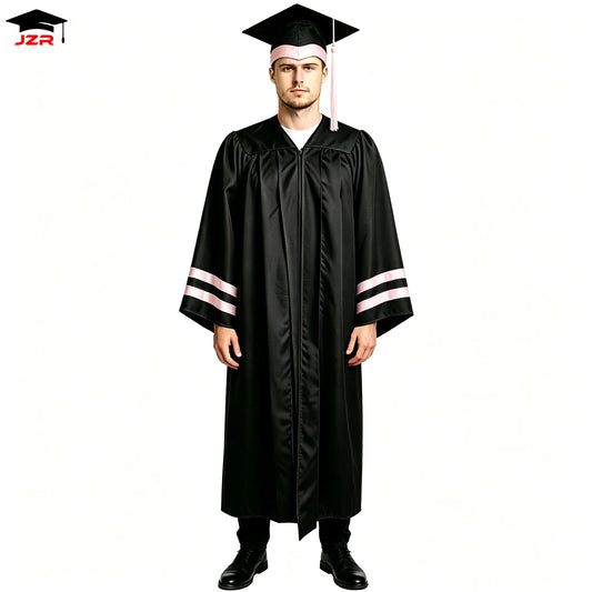 Factory Outlet OEM Graduation Gown and Cap Graduation Robe Cap for Graduation Ceremony