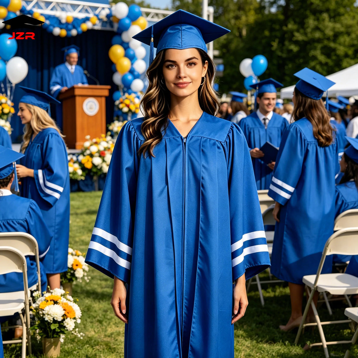 2026 New Style Graduation Gown and Cap Graduation Gown Customize for Sale