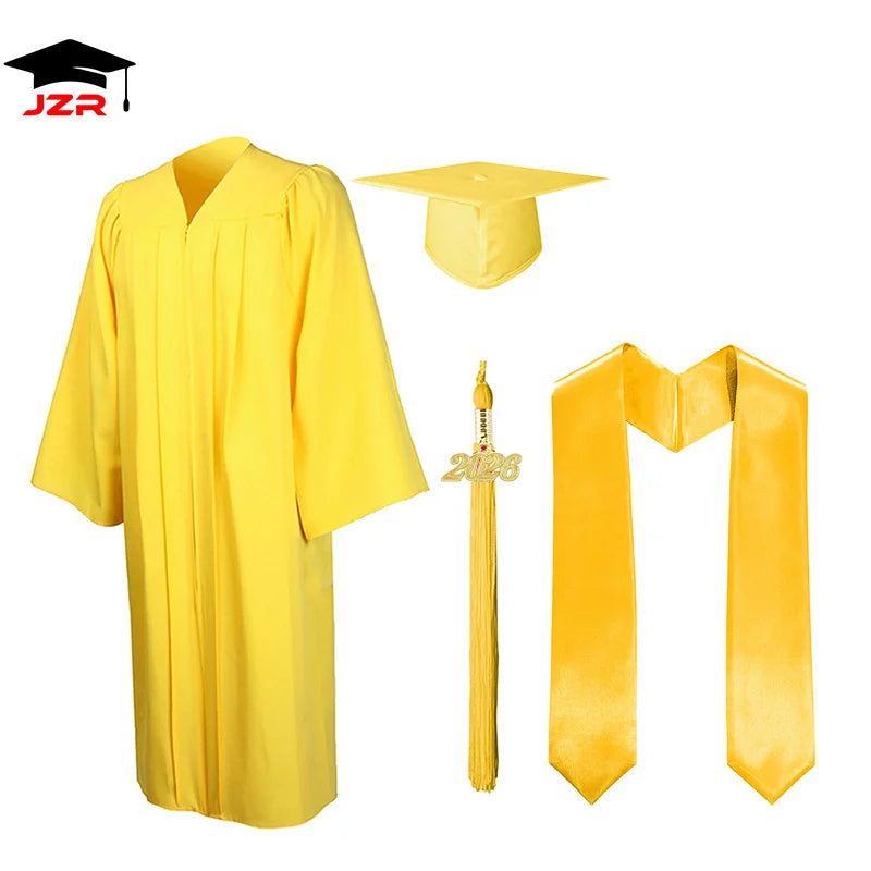 Wholesale Unisex University Academic Gown and Graduation Gown for Adults
