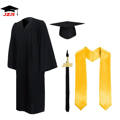 Wholesale Unisex University Academic Gown and Graduation Gown for Adults