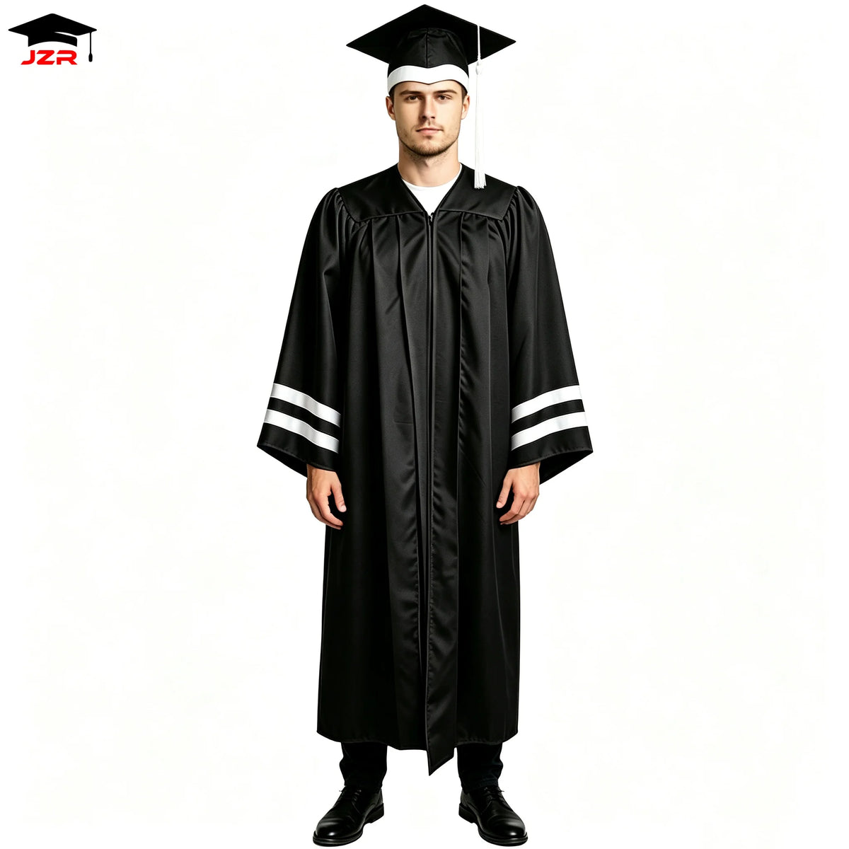 Factory Outlet OEM Graduation Gown and Cap Graduation Robe Cap for Graduation Ceremony