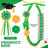 Custom Multicolour Handwoven Graduation Lei