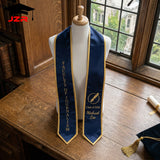 Custom Graduation Shawl with Logo Embroidery