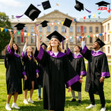 Custom Bachelor Academic Gown with Satin Hood