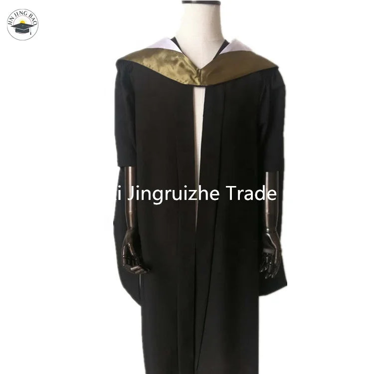 Graduation Gown Professional Manufacturer Customized the University of Edinburgh Bachelor Graduation Gown