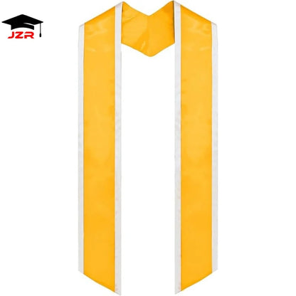 Custom Graduation Stole with Trim Blank Sublimation Graduation Stoles Custom Graduation Scarf